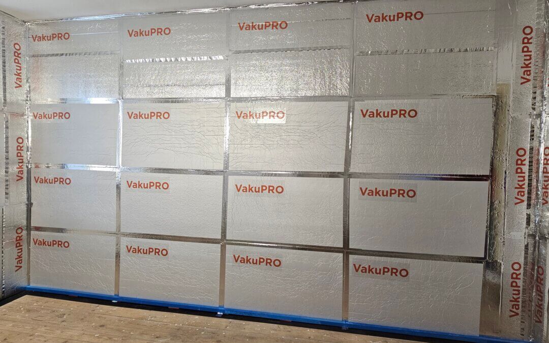 Vnitřní zateplení obvodové stěny pomocí VakuPRO®